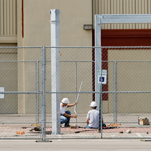 how much time can i rent the temporary fence for my building site or event in Framingham